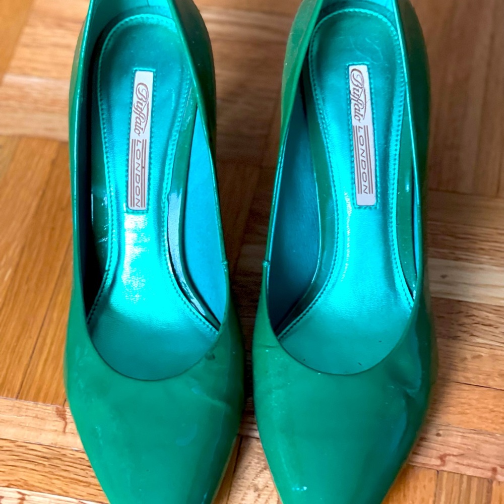 Preowned - Green - Buffalo London dress shoes size 39